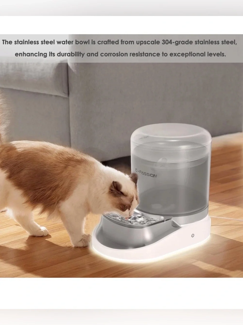 Wireless Pet Water Fountain 4L – Battery Operated Cat & Dog Fountain